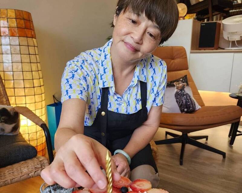 黃雅珉本月2日歡度59歲生日。（翻攝自黃雅珉臉書）