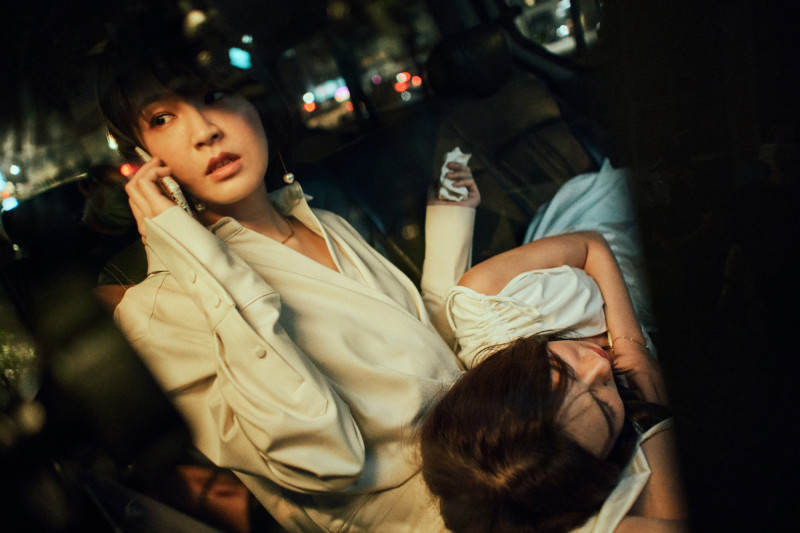 曾沛慈在《都市懼集》挑戰黑化演出。（CATCHPLAY+提供）