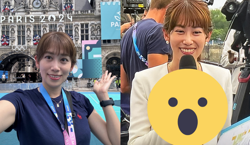NHK美女主播奧運轉播「外套內一片肉色」 掀日網熱議：沒穿衣服？