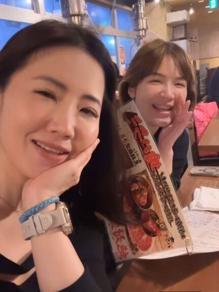 外界以為謝忻（左）和陳沂是姐妹淘。（翻攝自IG）