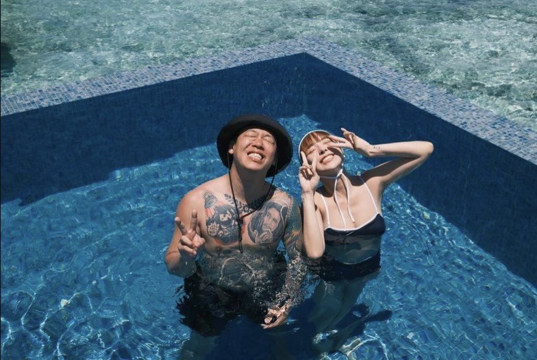 健志與Mia（翻攝自IG）