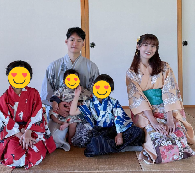 林舒語（右）育有3子，時常全家一起出門玩，分享育兒經驗。（翻攝自林舒語IG）