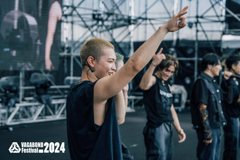 「TJBB」THE JET BOY BANGERZ佐藤陽（中） 曾在台灣居住4年，中文能力很不錯。（浪人祭提供）
