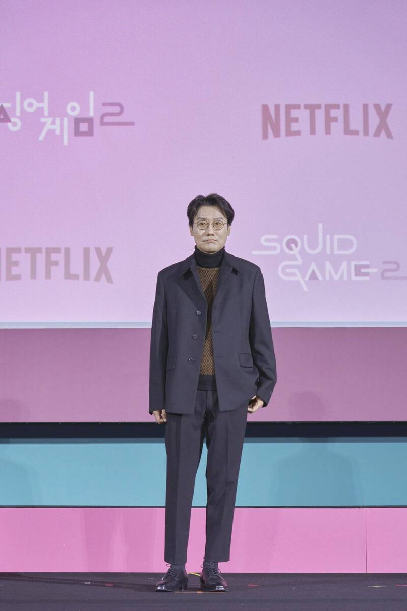 《魷魚遊戲》第二季,導演黃東赫。(Netflix提供)