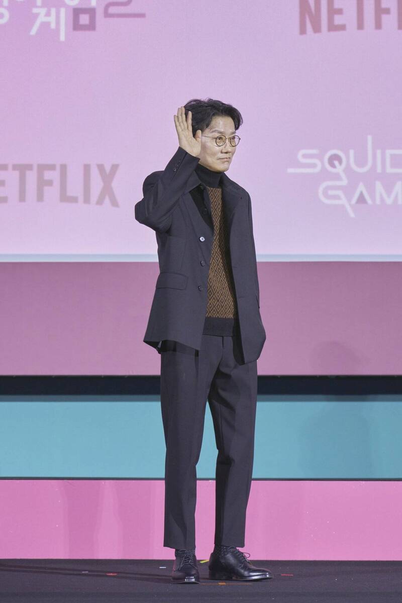 《魷魚遊戲》第二季,導演黃東赫。(Netflix提供)