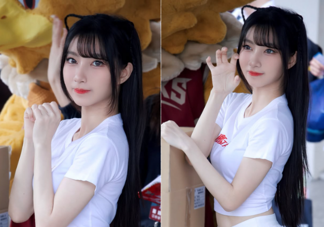 一粒場外拍下的絕美仙照再次迷暈日本網友。（翻攝自IG）