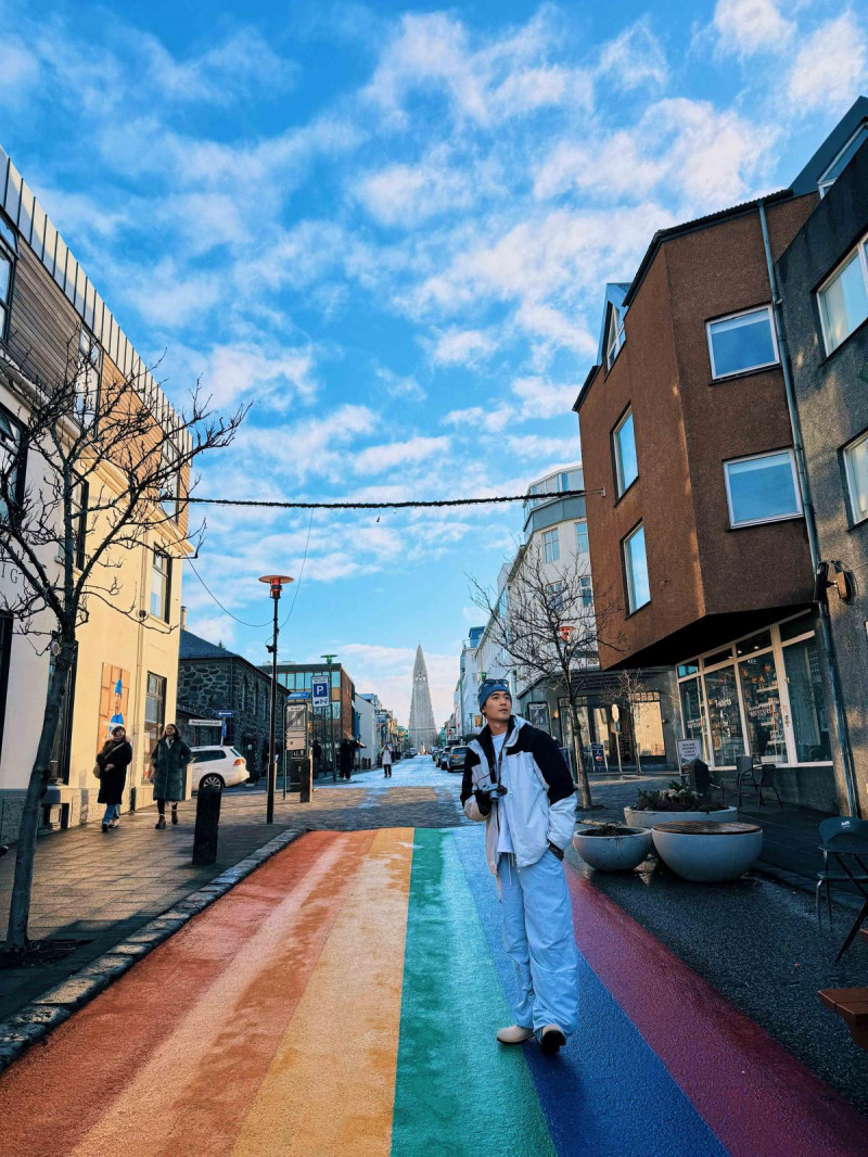 涂善存在冰島渡過了一段有寓意生日的旅程。（佳葳娛樂提供）