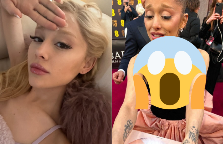 亞莉安娜狀態引擔憂！「暴瘦成骷髏」禮服開深V驚見排骨胸 - 自由娛樂