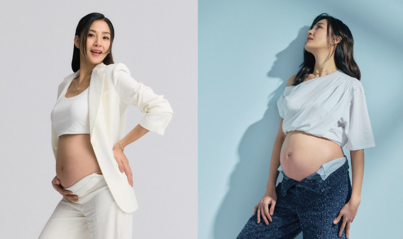 洪小鈴懷孕「爬山過度」險早產 醫警告：胎位往下 - 自由娛樂