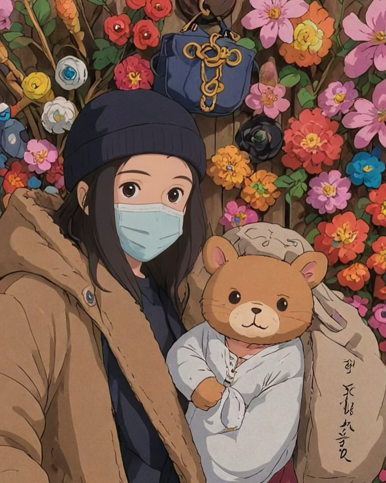 愷樂的兒子被AI後成了可愛狸貓。（翻攝Threads）