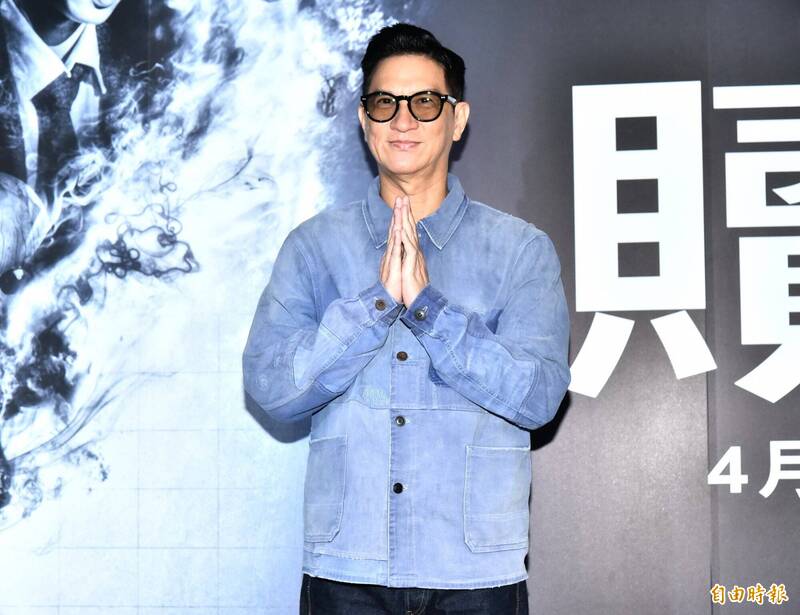 張家輝不敢要劉德華露屁股。（記者陳奕全攝）