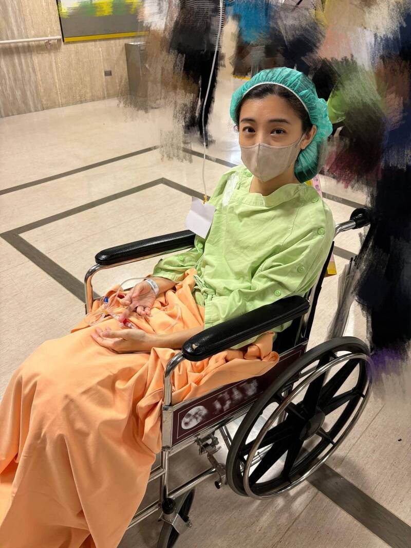夏如芝去年因子宮肌瘤、乳房鈣化接連動刀。（翻攝自臉書）