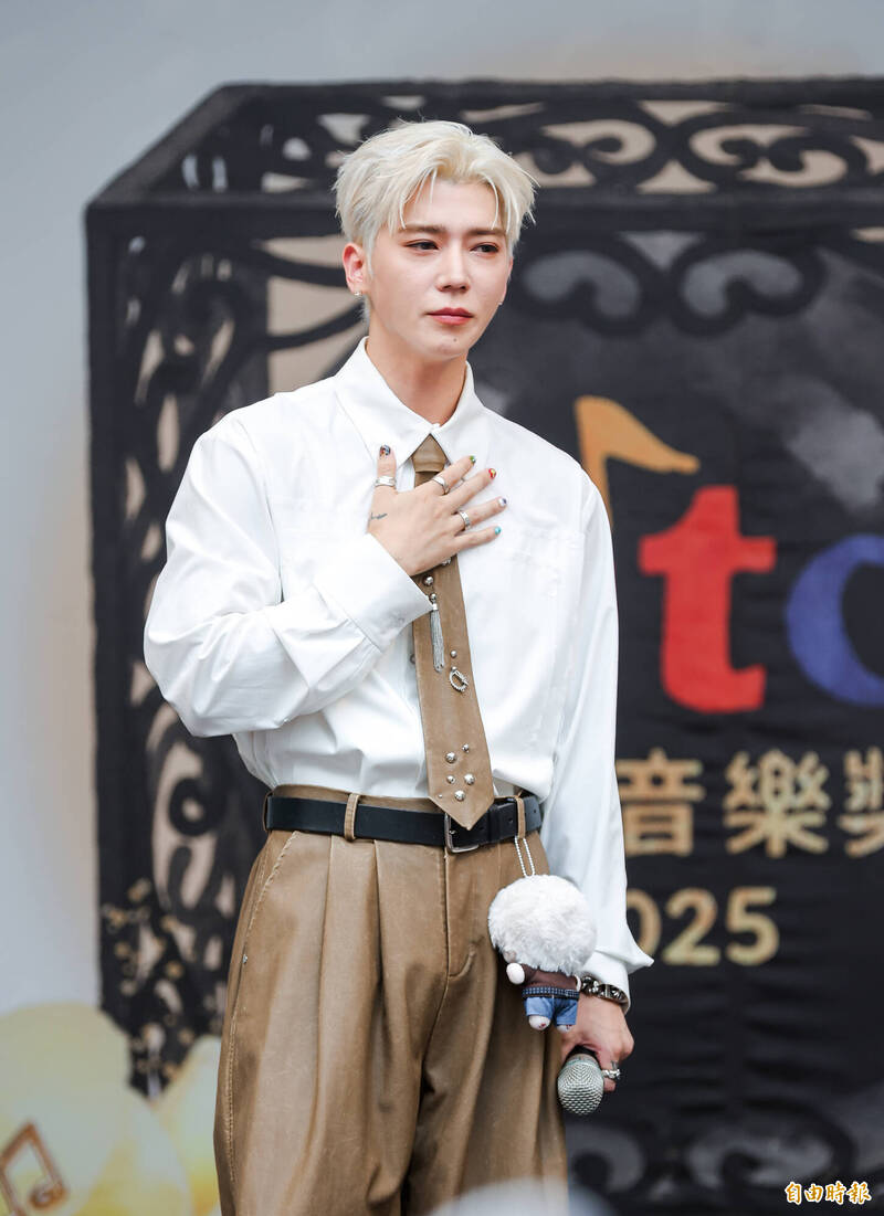 畢書盡在2011年取得台灣國籍後就投身軍旅。（記者王文麟攝）