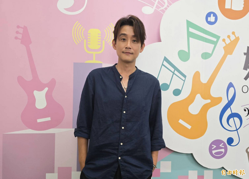 陳乃榮長得很像韓星朴海俊。（記者胡如虹攝）