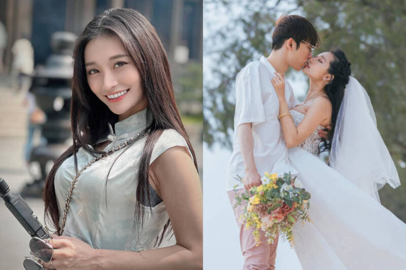 女星祈錦鈅與圈外男友爆婚變。（翻攝自IG）