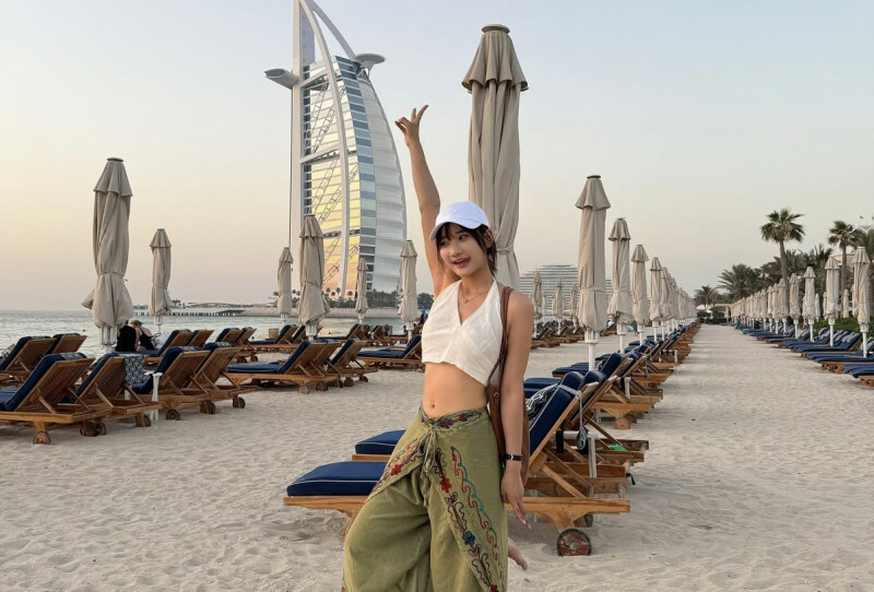 愛莉莎莎杜拜買房。(翻攝自IG)