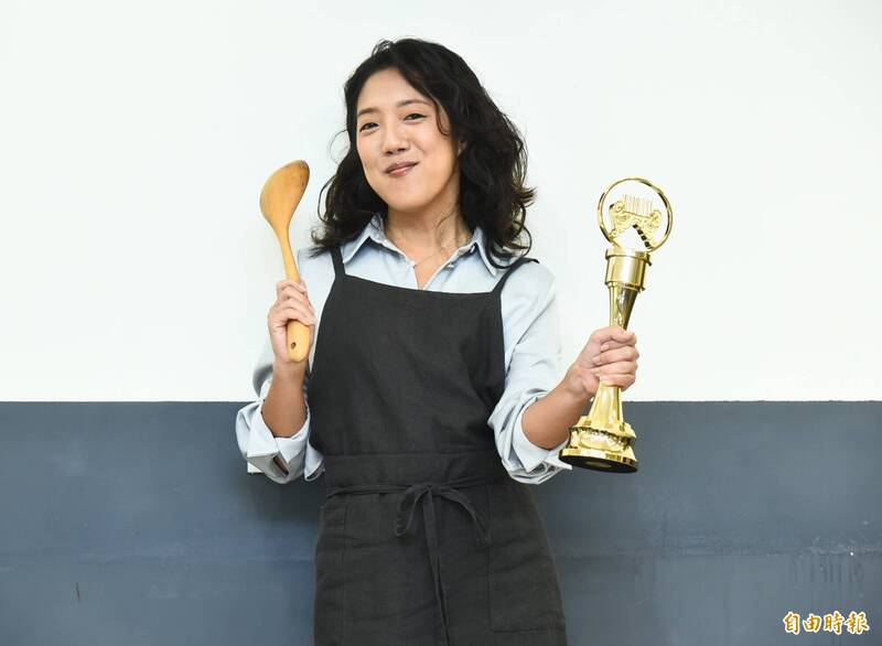 李竺芯金曲獎入圍6項大獎。（記者陳奕全攝）