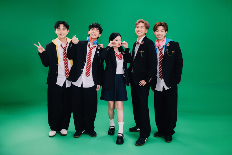 葉曉霏跨刀演出理想混蛋的新歌MV。（何樂音樂提供）