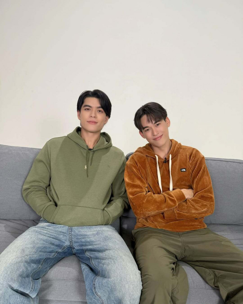 Joss（左）、Gawin因演出《噬血欲情》收穫不少粉絲。（翻攝自GMMTV IG）