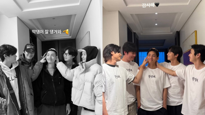 「BTS」V退伍 Wooga大團圓藏巧思 朴敘俊賀「王者歸來」