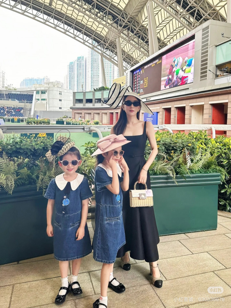 方媛已幫郭富城生了兩個女兒。（翻攝自小紅書）