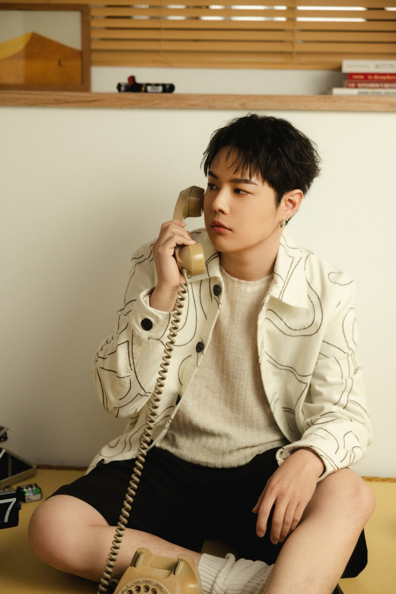 郭家瑋曝光遊樂園約會「心魔」。（杰思提供）