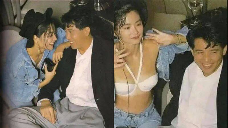 林青霞與秦漢舊照曝光！外套下「單穿內衣」 網驚：太敢穿了吧！