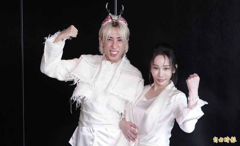 馬天佑新片發行聯訪 溫嵐到場相挺(記者潘少棠攝)