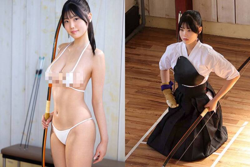 新人AV女優「淺風唯」將於7月推出出道作。（翻攝自X/PLAY NO.1）