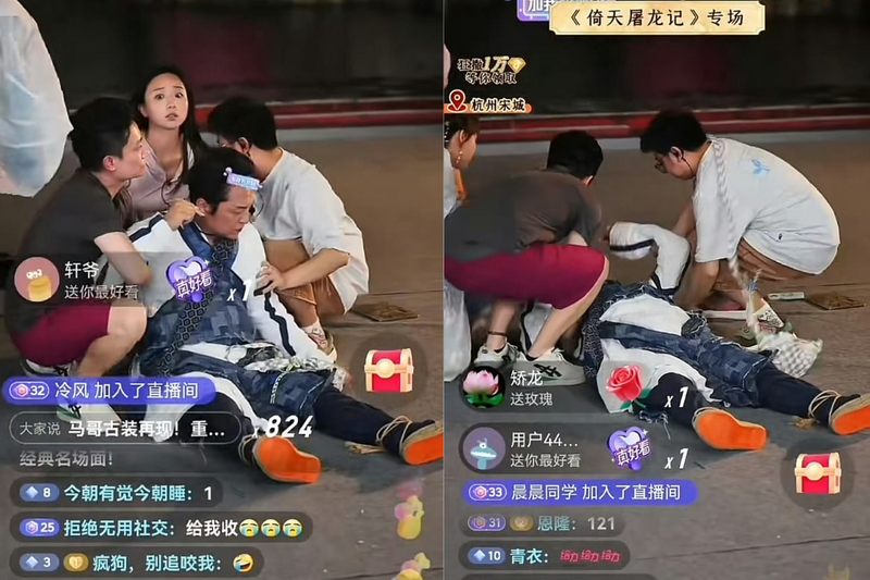 馬景濤直播中突昏倒！現場急喊卡 驚險畫面曝光