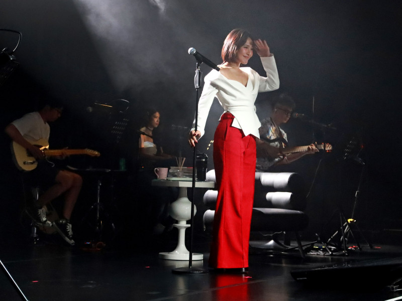 梁文音澳門開唱。（環球提供）