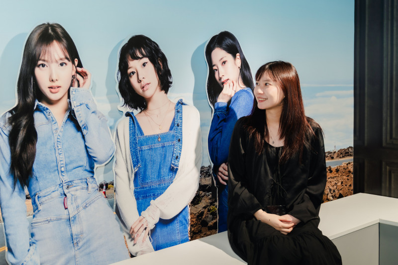 D’FESTA TAIPEI立牌合照區。（寬宏提供）