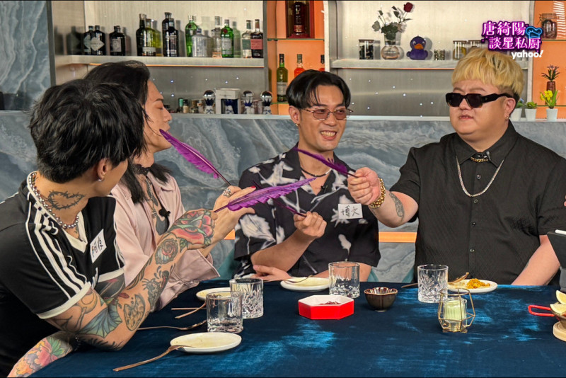 TRASH團員大爆料。（《Yahoo唐綺陽談星私廚》提供）