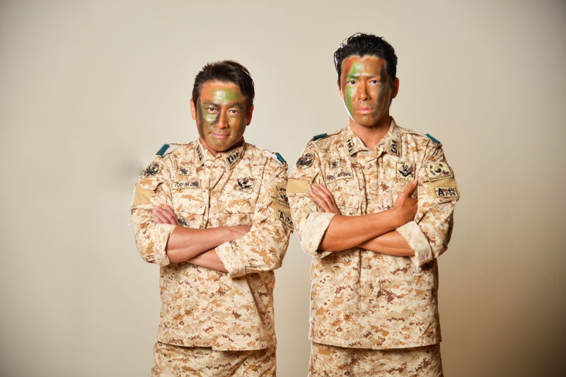 台版「軍裝玄彬」現身!黃少祺、江宏恩COS特種部隊 自豪「全制霸」等級