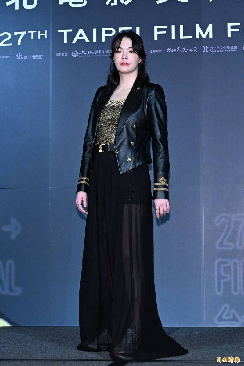 張榕容說,如果明天是世界末日今天要吃到爆炸。(記者胡舜翔攝)