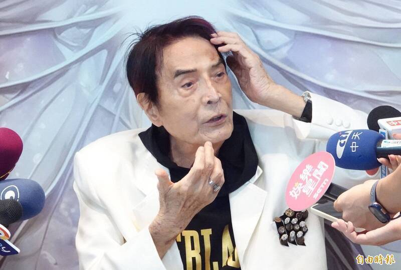 去年7月，林沖出席活動向媒體透露因不慎跌倒差點毀容。（資料照）