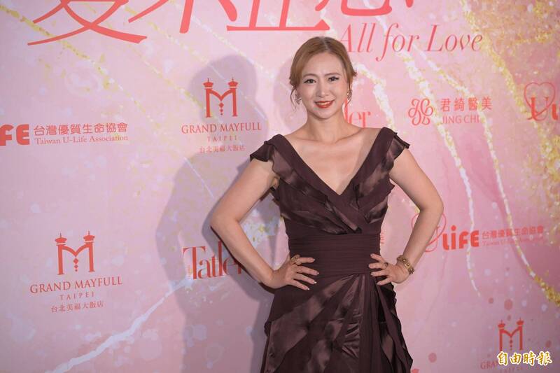 翁虹日前來台灣參加「愛傳承關懷演唱會」。（本報資料照，記者胡舜翔攝）