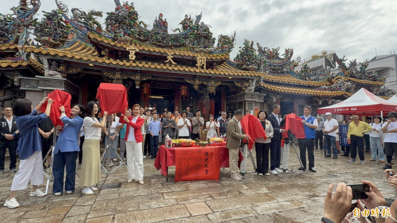 電影《農曆三月二十三日》今（11）日舉辦開鏡儀式。（記者李文德攝）