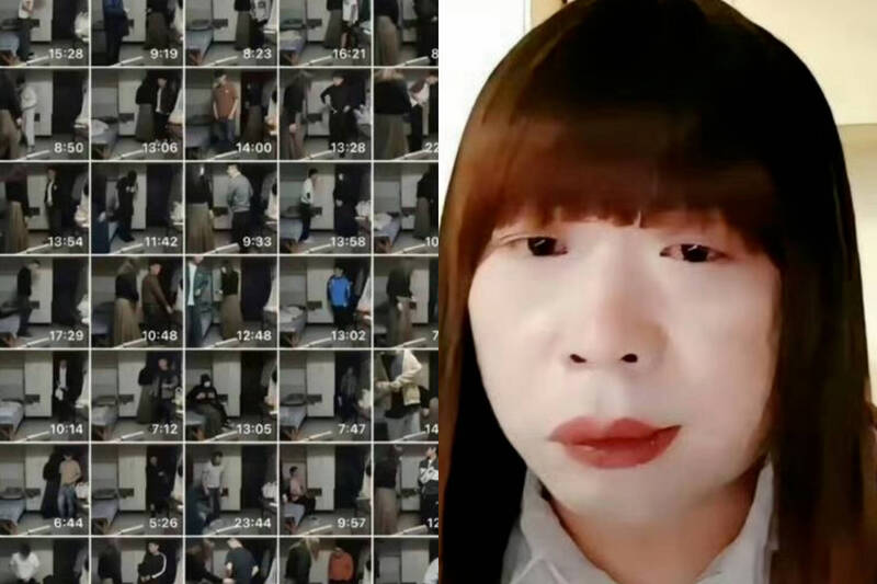38歲偽娘網紅「紅姐」假扮成女子誘騙多名男子發生性關係，還將偷拍影片外流牟利。（翻攝自微博）