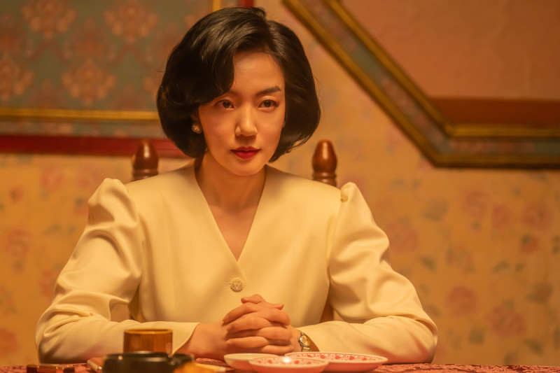 林秀晶在《下流大盜》中復古感十足。（Disney+提供）