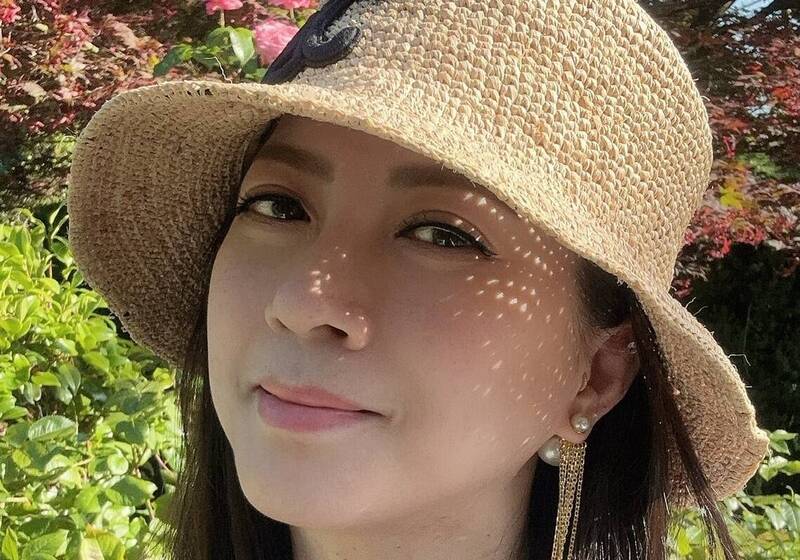 郭靜純2006年4月嫁給製作人王信貴，婚後育有一對子女。（翻攝自郭靜純臉書）