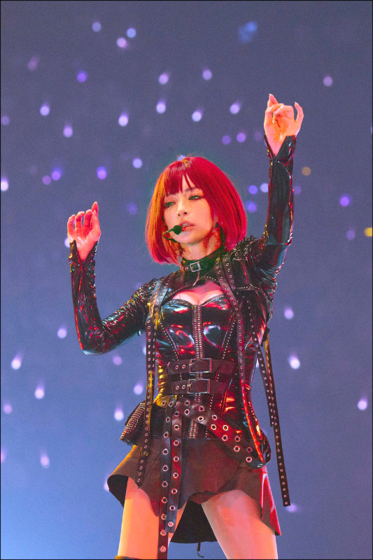 濱崎步勁歌熱舞近3小時。（大步整合行銷提供）