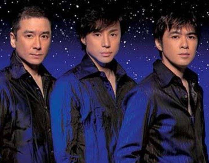 「少年隊」曾經是許多少男少女的偶像，（左起）錦織一清、東山紀之、植草克秀。（翻攝自X）