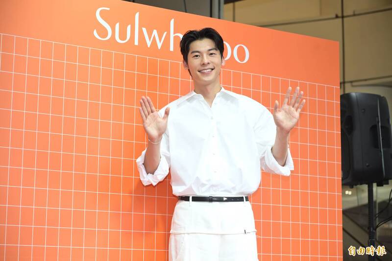 許光漢當兵前外型帥氣，當兵後更加穩重了（資料照，記者胡舜翔攝）