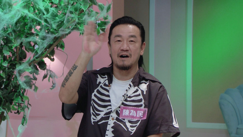 陳為民講述錄Podcast時聽到神秘女聲的靈異經歷。（民視提供）
