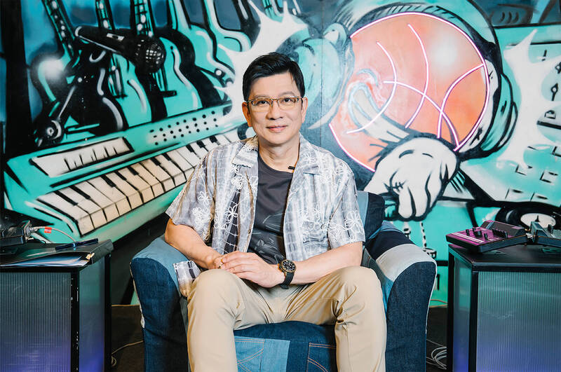 陳子鴻上《大學聲》與黃偉晉重逢。（踢帕娛樂提供）