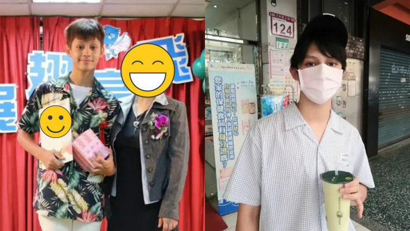 「CORTIS」的JAMES（趙雨凡）畢業時領獎，還拿著手搖飲現身街頭，實在有夠台。（翻攝自X）