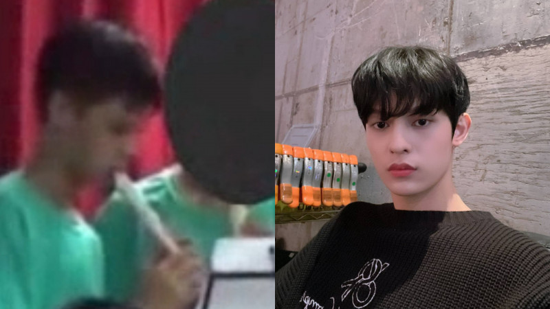 「CORTIS」的JAMES（趙雨凡）吹直笛的畫面曝光。（翻攝自Dcard、IG）