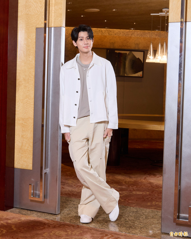 李玉璽鬆口感情近況。（記者張釔泠攝）