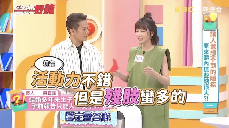 大牙斬斷5年婚！遲遲沒生認了尪「精蟲殘肢多」